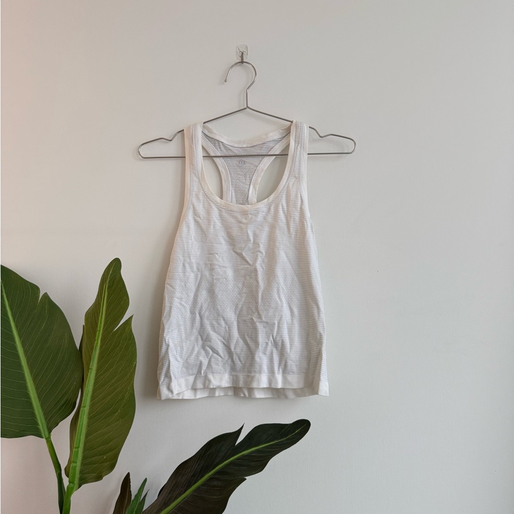 White Lululemon Tank Top